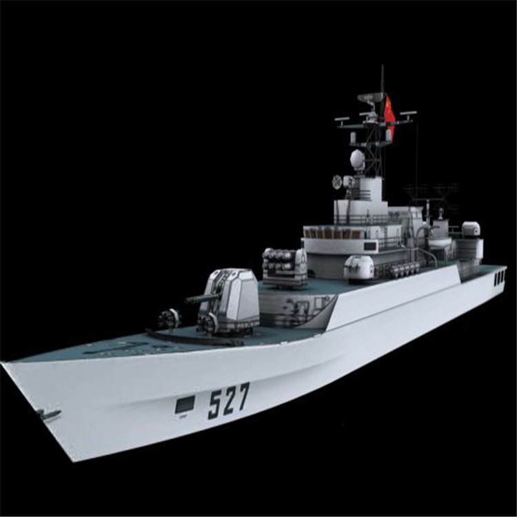 雷鸣镇3d护卫舰模型